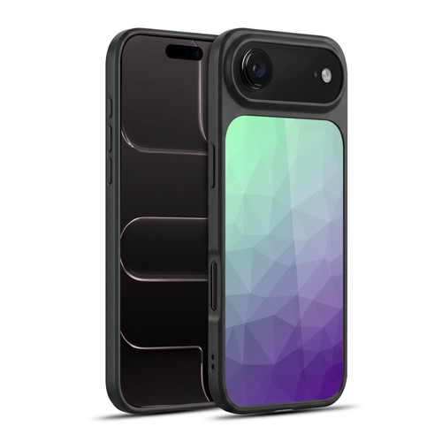 PLdesign Geometric Purple Green Ombre Gel Armour Case For Apple iPhone 17 Air