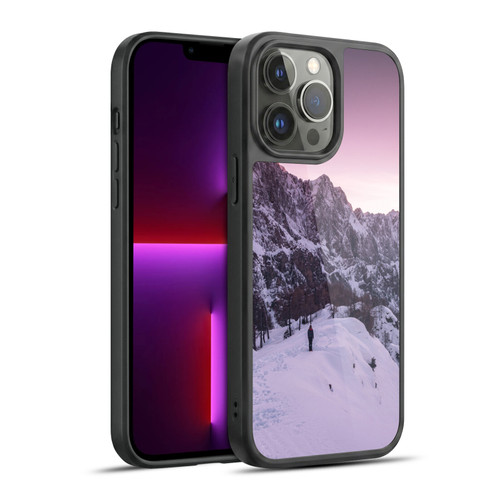 Patrik Lovrin Wanderlust Standing Winter Wonderland Gel Armour Case For Apple iPhone 13 Pro Max
