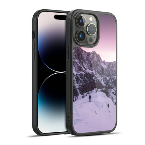 Patrik Lovrin Wanderlust Standing Winter Wonderland Gel Armour Case For Apple iPhone 14 Pro Max
