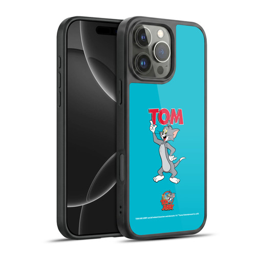 Tom and Jerry Characters Tom Gel Armour Case For Apple iPhone 16 Pro Max