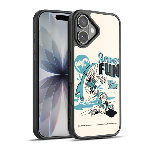 Tom and Jerry Illustration Summer Fun Gel Armour Case For Apple iPhone 17