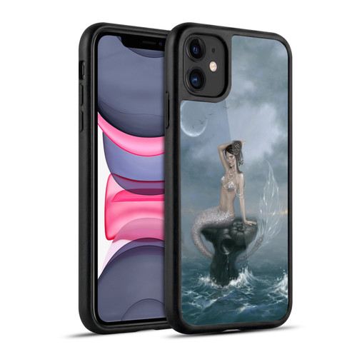 Rachel Anderson Art Mermaid Of The Stormy Seas Gel Armour Case For Apple iPhone 11
