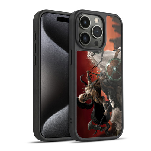 Tom Wood Fantasy Dark Rider Gel Armour Case For Apple iPhone 15 Pro
