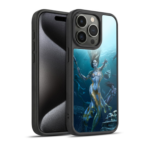 Tom Wood Fantasy Mermaid Hunt Gel Armour Case For Apple iPhone 15 Pro
