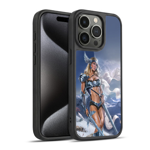 Tom Wood Fantasy Women Warrior Gel Armour Case For Apple iPhone 15 Pro