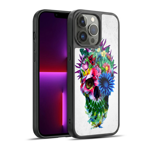 Riza Peker Skulls 5 Floral Gel Armour Case For Apple iPhone 13 Pro Max