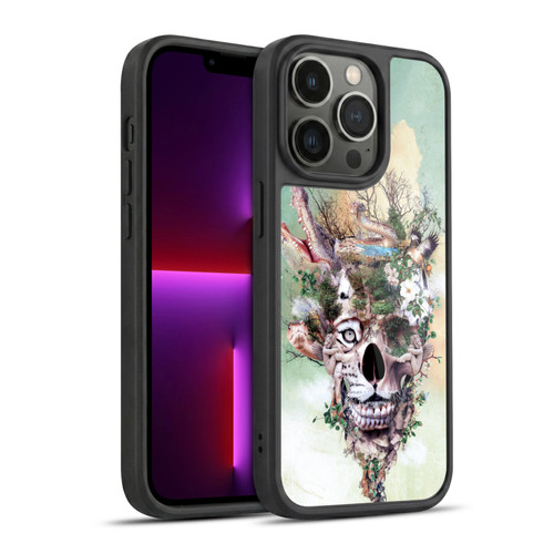 Riza Peker Skulls 5 Nature 3 Gel Armour Case For Apple iPhone 13 Pro