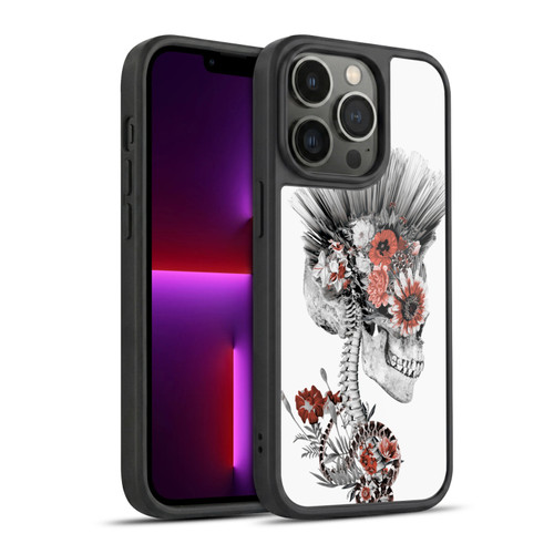 Riza Peker Skulls 5 Punk Gel Armour Case For Apple iPhone 13 Pro