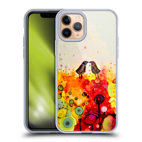 Sylvie Demers Birds 3 Couples Soft Gel Case for Apple iPhone 11 Pro & MagSafe