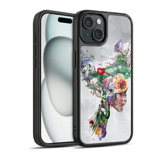 Riza Peker Skulls 5 Nature Gel Armour Case For Apple iPhone 15