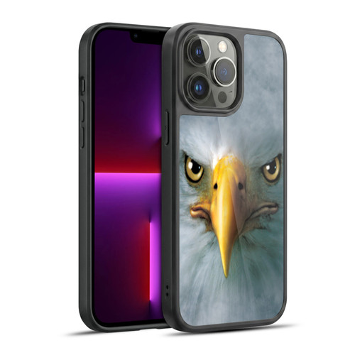 Vincent Hie Big Face Animals Eagle Gel Armour Case For Apple iPhone 13 Pro Max