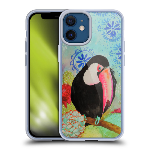 Sylvie Demers Birds 3 Toucan Soft Gel Case for Apple iPhone 12 Mini & MagSafe