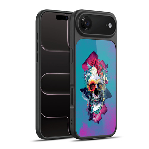 Riza Peker Skulls 5 Blue Gel Armour Case For Apple iPhone 17 Air