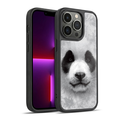 Vincent Hie Big Face Animals Panda Gel Armour Case For Apple iPhone 13 Pro