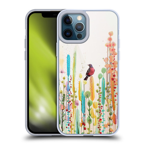 Sylvie Demers Birds 3 Scarlet Soft Gel Case for Apple iPhone 12 Pro Max & MagSafe