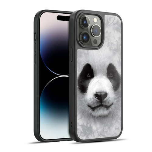 Vincent Hie Big Face Animals Panda Gel Armour Case For Apple iPhone 14 Pro Max