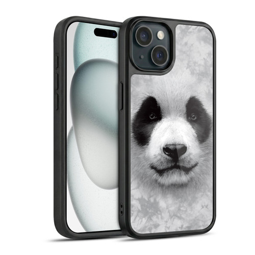 Vincent Hie Big Face Animals Panda Gel Armour Case For Apple iPhone 15