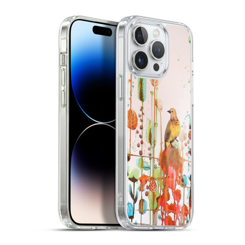 Sylvie Demers Birds 3 Gold Soft Gel Case for Apple iPhone 13 Pro Max & MagSafe