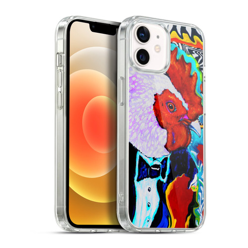Mad Dog Art Gallery Animals Rooster Soft Gel Case for Apple iPhone 12 / iPhone 12 Pro & MagSafe
