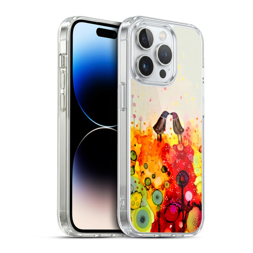 Sylvie Demers Birds 3 Couples Soft Gel Case for Apple iPhone 13 Pro & MagSafe
