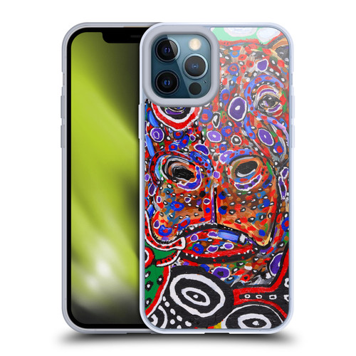 Mad Dog Art Gallery Animals Hippo Soft Gel Case for Apple iPhone 12 Pro Max & MagSafe