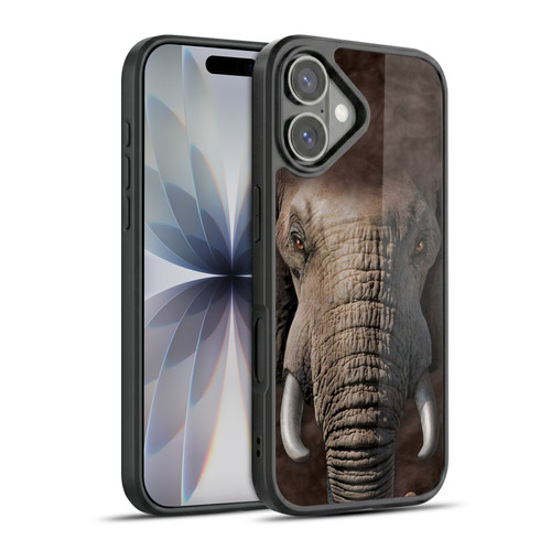 Vincent Hie Big Face Animals Elephant Gel Armour Case For Apple iPhone 17