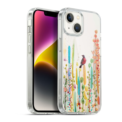 Sylvie Demers Birds 3 Scarlet Soft Gel Case for Apple iPhone 14