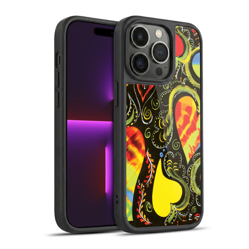 Suzan Lind Colours & Patterns Love Dance Gel Armour Case For Apple iPhone 14 Pro