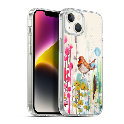 Sylvie Demers Birds 3 Sienna Soft Gel Case for Apple iPhone 14 Plus & MagSafe