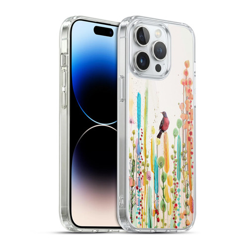 Sylvie Demers Birds 3 Scarlet Soft Gel Case for Apple iPhone 14 Pro Max & MagSafe