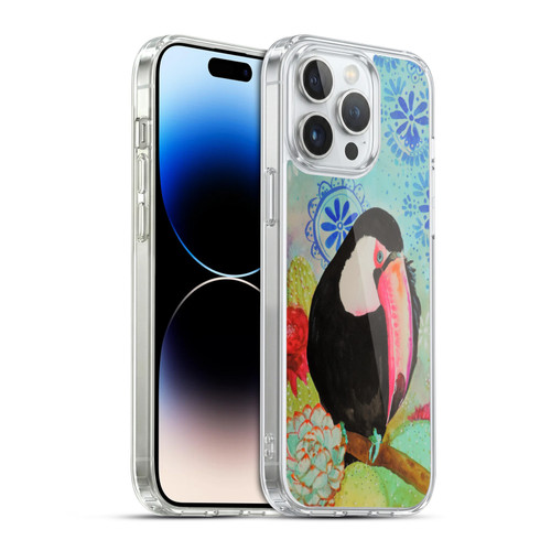 Sylvie Demers Birds 3 Toucan Soft Gel Case for Apple iPhone 14 Pro Max & MagSafe