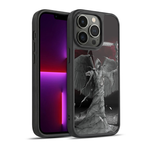 Vincent Hie Skulls Time Is Up Gel Armour Case For Apple iPhone 13 Pro