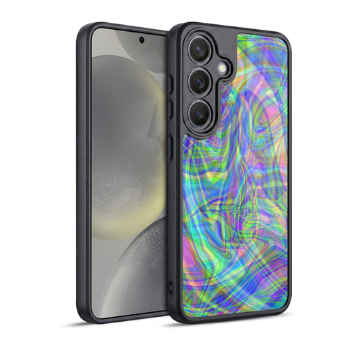 Suzan Lind Colours & Patterns Iridescent Abstract Gel Armour Case For Samsung Galaxy S24 5G