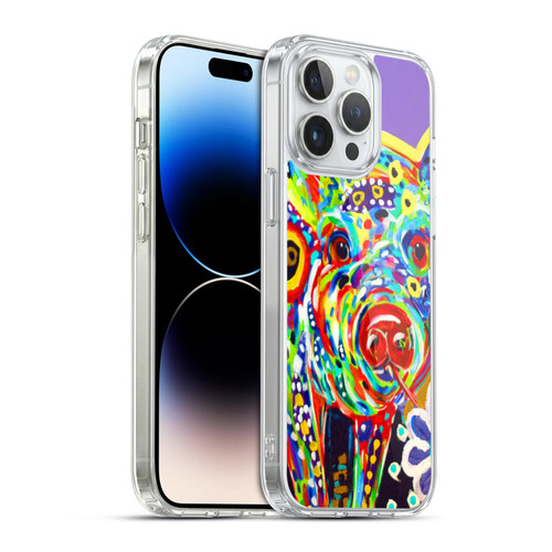 Mad Dog Art Gallery Animals Pig Soft Gel Case for Apple iPhone 14 Pro Max & MagSafe