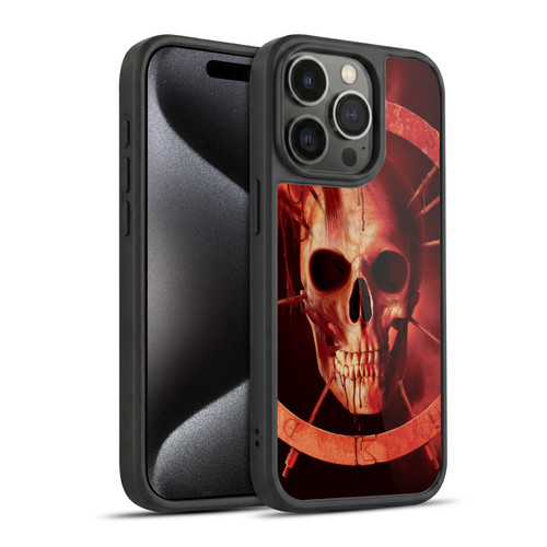 Vincent Hie Skulls Bloodring Gel Armour Case For Apple iPhone 15 Pro
