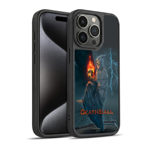 Vincent Hie Skulls Death Ball Gel Armour Case For Apple iPhone 15 Pro
