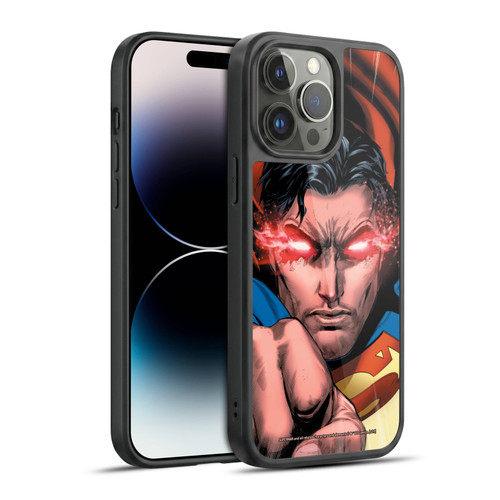 Superman DC Comics Comic Book Art Rebirth #1 Gel Armour Case For Apple iPhone 14 Pro Max