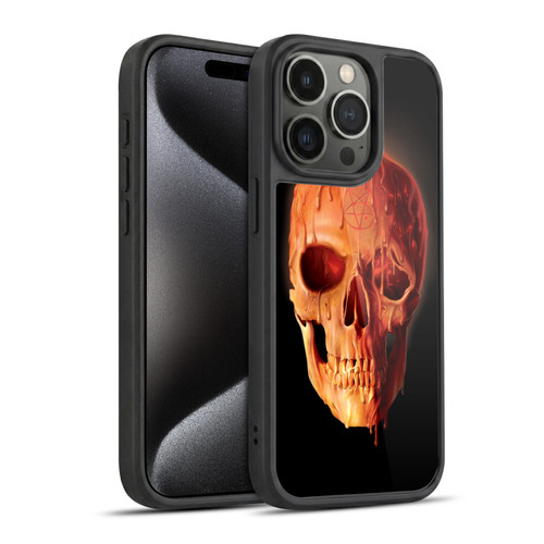 Vincent Hie Skulls Skull Gel Armour Case For Apple iPhone 15 Pro