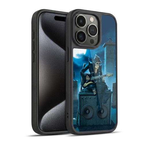 Vincent Hie Skulls Tribute Gel Armour Case For Apple iPhone 15 Pro