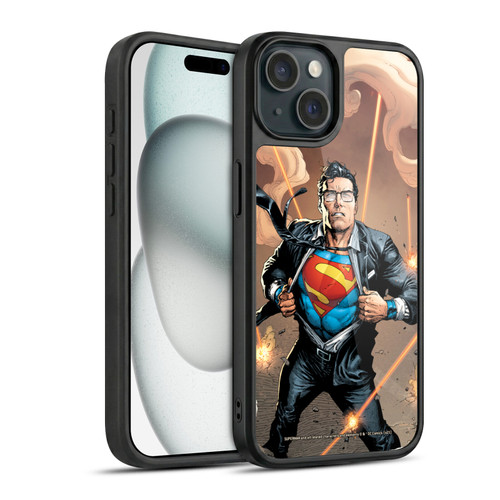 Superman DC Comics Comic Book Art Action Comics #961 Clark Kent Gel Armour Case For Apple iPhone 15