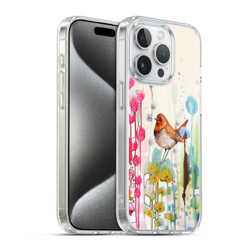 Sylvie Demers Birds 3 Sienna Soft Gel Case for Apple iPhone 15 Pro & MagSafe