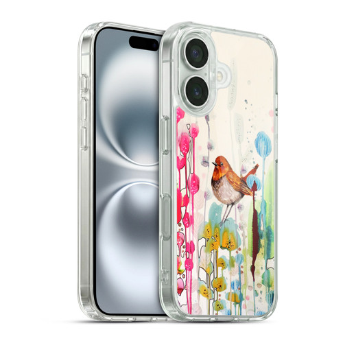 Sylvie Demers Birds 3 Sienna Soft Gel Case for Apple iPhone 16 & MagSafe