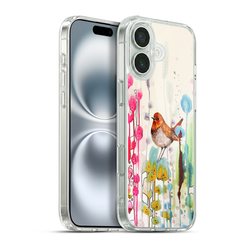 Sylvie Demers Birds 3 Sienna Soft Gel Case for Apple iPhone 16 Plus & MagSafe