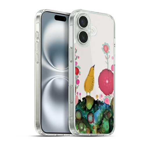 Sylvie Demers Birds 3 Yellow Soft Gel Case for Apple iPhone 16 Plus & MagSafe