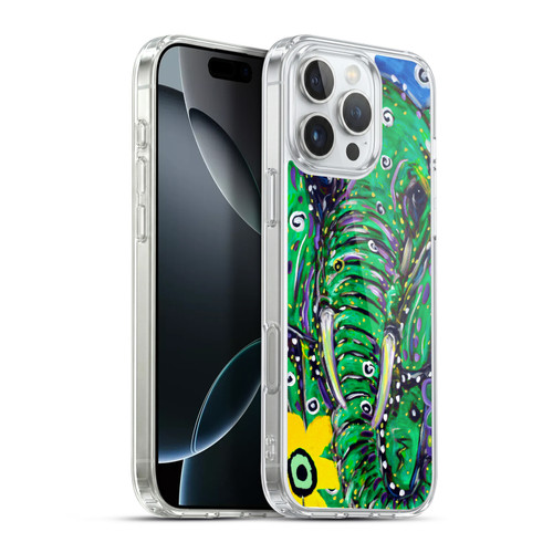 Mad Dog Art Gallery Animals Elephant Soft Gel Case for Apple iPhone 16 Pro Max & MagSafe