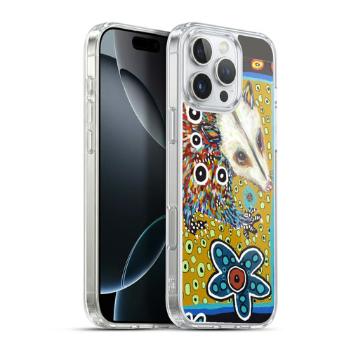Mad Dog Art Gallery Animals Possum Soft Gel Case for Apple iPhone 16 Pro Max & MagSafe