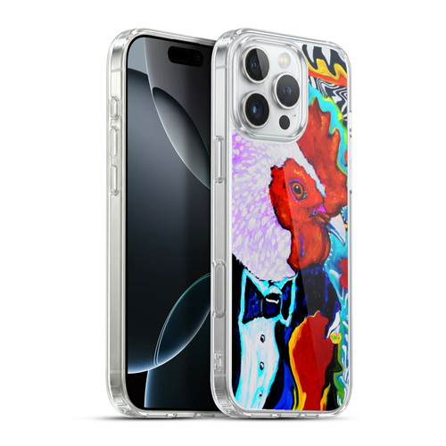 Mad Dog Art Gallery Animals Rooster Soft Gel Case for Apple iPhone 16 Pro Max & MagSafe