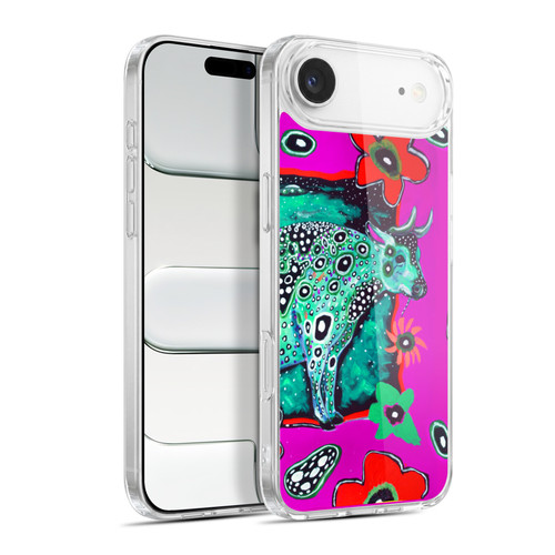 Mad Dog Art Gallery Animals Cosmic Cow Soft Gel Case for Apple iPhone 17 Air