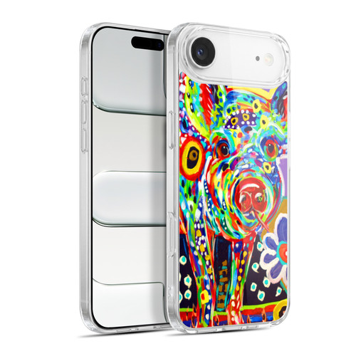 Mad Dog Art Gallery Animals Pig Soft Gel Case for Apple iPhone 17 Air