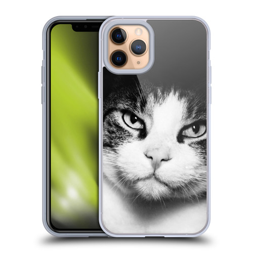 Dorit Fuhg Animals & Urban Life Cat Stare Soft Gel Case for Apple iPhone 11 Pro & MagSafe